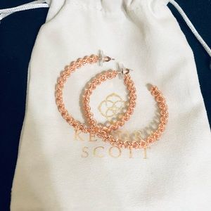 Kendra Scott Fallyn Hoops 💖
